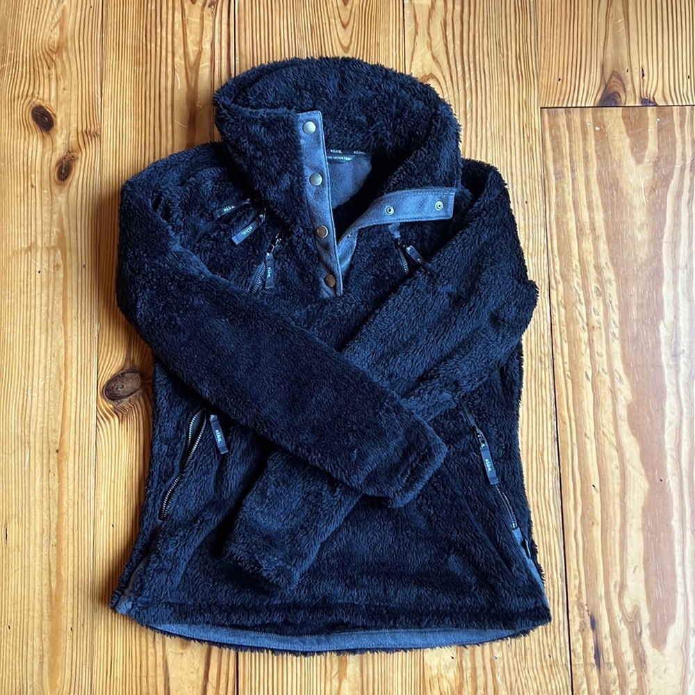 Kuhl Black Fleece Flight Pullover Women’s Small